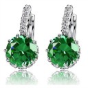 Boucles d'oreilles rondes pour femmes 2