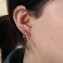Boucles d'oreilles rondes pour femmes 5 paires G870 3