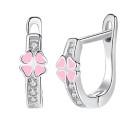 Boucles d'oreilles rondes pour femmes A2639 6