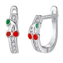 Boucles d'oreilles rondes pour femmes A2639 7