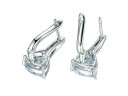 Boucles d'oreilles rondes pour femmes avec cristal 5