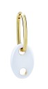 Boucles d'oreilles rondes pour femmes avec pendentif A3159 11