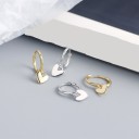 Boucles d'oreilles rondes pour femmes avec pendentif G259 6