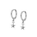 Boucles d'oreilles rondes pour femmes avec pendentifs 10