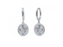 Boucles d'oreilles rondes pour femmes avec pendentifs 28