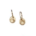 Boucles d'oreilles rondes pour femmes avec pendentifs 22