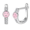 Boucles d'oreilles rondes pour femmes avec pierres 9