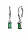 Boucles d'oreilles rondes pour femmes avec pierres 6