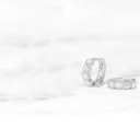 Boucles d'oreilles rondes pour femmes avec pierres 2