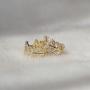 Boucles d'oreilles rondes pour femmes avec zircon 5