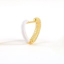 Boucles d'oreilles rondes pour femmes 2