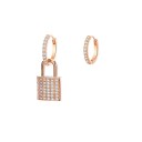 Boucles d'oreilles rondes pour femmes G1028 17