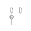 Boucles d'oreilles rondes pour femmes G1028 7