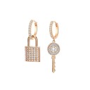 Boucles d'oreilles rondes pour femmes G1028 12