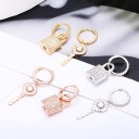 Boucles d'oreilles rondes pour femmes G1028 1
