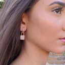 Boucles d'oreilles rondes pour femmes G1028 3
