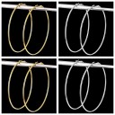 Boucles d'oreilles rondes pour femmes G1035 2