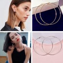 Boucles d'oreilles rondes pour femmes G1035 5