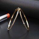 Boucles d'oreilles rondes pour femmes G1049 15