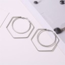 Boucles d'oreilles rondes pour femmes G1049 4