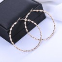 Boucles d'oreilles rondes pour femmes G1049 28