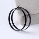 Boucles d'oreilles rondes pour femmes G1049 30