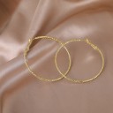 Boucles d'oreilles rondes pour femmes G1049 33