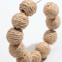 Boucles d'oreilles rondes pour femmes G1137 4