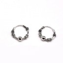 Boucles d'oreilles rondes pour femmes G1156 4
