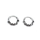 Boucles d'oreilles rondes pour femmes G1156 5
