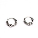 Boucles d'oreilles rondes pour femmes G1156 7