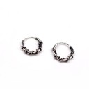 Boucles d'oreilles rondes pour femmes G1156 8