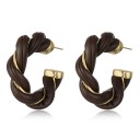 Boucles d'oreilles rondes pour femmes G1192 9