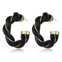 Boucles d'oreilles rondes pour femmes G1192 7