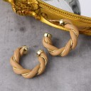 Boucles d'oreilles rondes pour femmes G1192 3