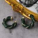 Boucles d'oreilles rondes pour femmes G1192 6