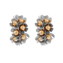 Boucles d'oreilles rondes pour femmes G1214 5