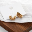 Boucles d'oreilles rondes pour femmes G1214 3