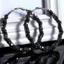 Boucles d'oreilles rondes pour femmes G1238 3