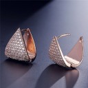Boucles d'oreilles rondes pour femmes G1246 13
