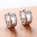 Boucles d'oreilles rondes pour femmes G1246 8