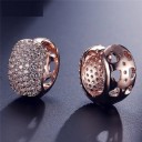 Boucles d'oreilles rondes pour femmes G1246 9