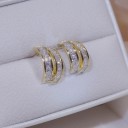 Boucles d'oreilles rondes pour femmes G1254 6