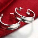 Boucles d'oreilles rondes pour femmes G1267 2