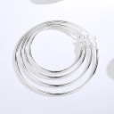 Boucles d'oreilles rondes pour femmes G1269 1