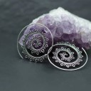 Boucles d'oreilles rondes pour femmes G1271 3