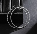 Boucles d'oreilles rondes pour femmes G1284 1