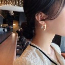 Boucles d'oreilles rondes pour femmes G1285 5