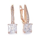 Boucles d'oreilles rondes pour femmes G1297 5