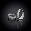 Boucles d'oreilles rondes pour femmes G129 2